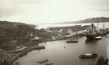 Skålevik around1910